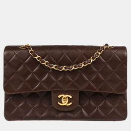 Chanel: Коричневая сумка 