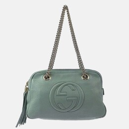 Gucci: Светлая сумка  Soho