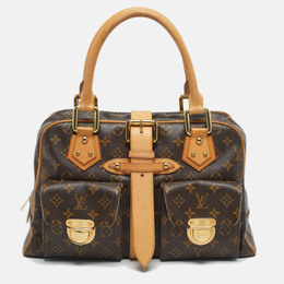 Louis Vuitton: Коричневая сумка 