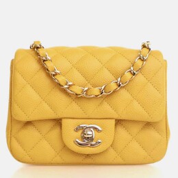Chanel: Жёлтая сумка 