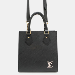 Louis Vuitton: Чёрная сумка  Épi