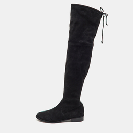Stuart Weitzman: Чёрные сапоги  Lowland
