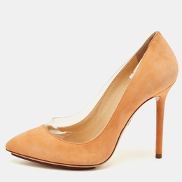 Charlotte Olympia: Оранжевые туфли 