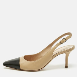 Gianvito Rossi: Бежевые туфли 