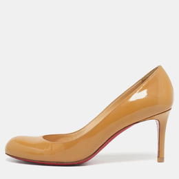 Christian Louboutin: Бежевые туфли 