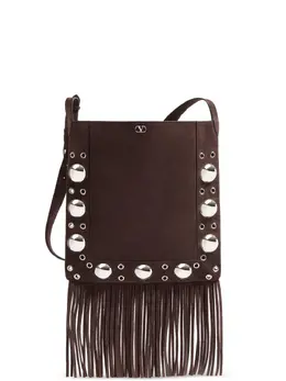 Valentino Garavani: Коричневая сумка 