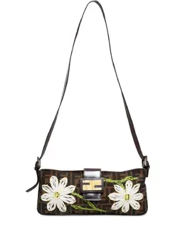 Fendi Pre-Owned: Сумка с цветочным принтом 