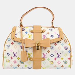Louis Vuitton: Белая сумка 