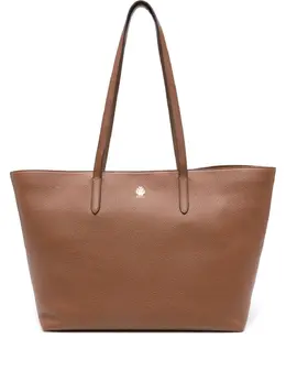 Bally: Коричневая сумка-шоппер 