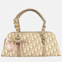 Dior: Бежевая сумка 