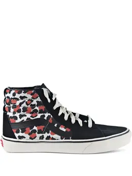 Vans: Чёрные кроссовки  Sk8-Hi