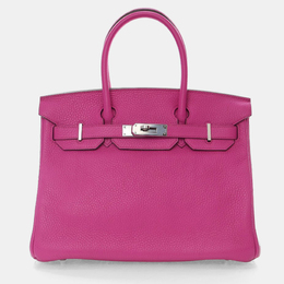 Hermes: Фиолетовая сумка  Birkin 30