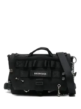 Balenciaga: Чёрная сумка  Army