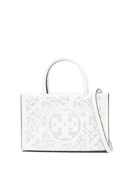 Tory Burch: Белая сумка-шоппер  Ella