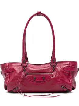 Balenciaga: Розовая сумка 