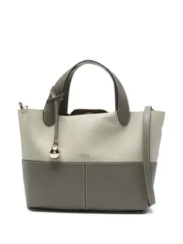 Furla: Двухцветная сумка-шоппер 
