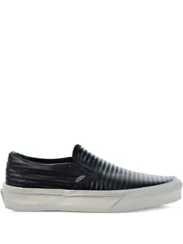Vans: Чёрные мокасины  Classic