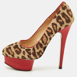 Charlotte Olympia: Бежевые туфли 
