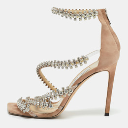 Jimmy Choo: Бежевые сандалии  Josefine 100