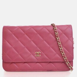Chanel: Розовый кошелёк 