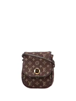 Louis Vuitton Pre-Owned: Коричневая сумка через плечо 