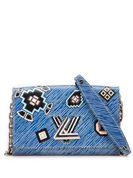 Louis Vuitton Pre-Owned: Голубой кошелёк 