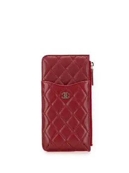 CHANEL Pre-Owned: Красный кошелёк 