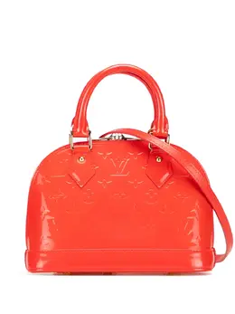 Louis Vuitton Pre-Owned: Оранжевая сумка 