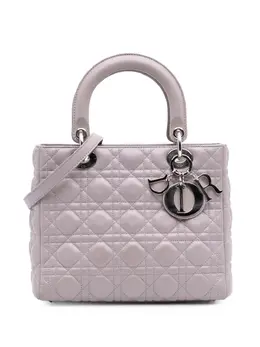 Christian Dior Pre-Owned: Фиолетовая сумка 