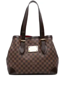 Louis Vuitton Pre-Owned: Коричневая сумка-шоппер 