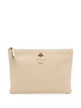 Gucci Pre-Owned: Белый клатч 