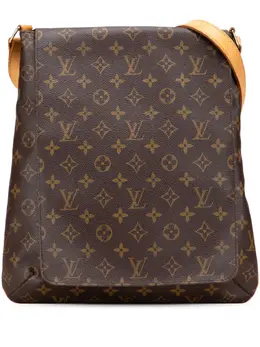 Louis Vuitton Pre-Owned: Коричневая сумка через плечо 