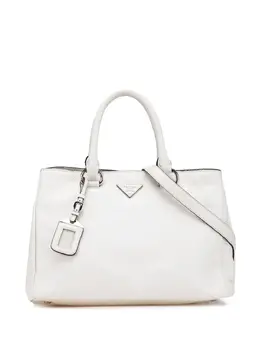 Prada Pre-Owned: Белая сумка-шоппер 