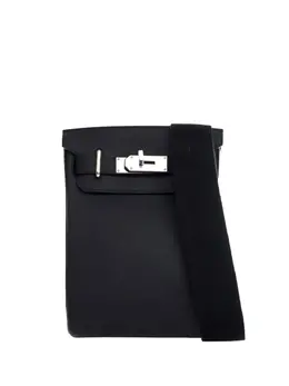 Hermès Pre-Owned: Чёрный рюкзак 