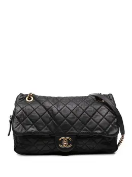 CHANEL Pre-Owned: Чёрная сумка 