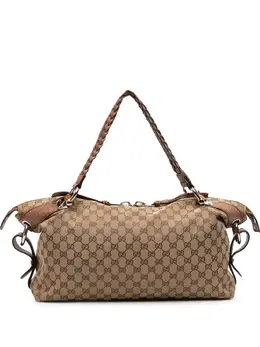 Gucci Pre-Owned: Коричневая сумка-шоппер 