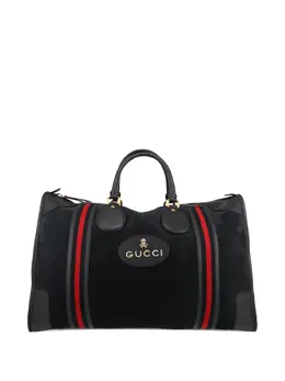 Gucci Pre-Owned: Сумка-шоппер в полоску 