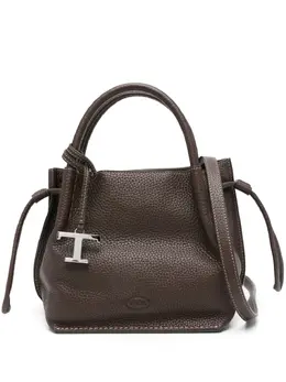 Tod's: Коричневая сумка-шоппер 