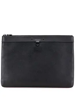 Louis Vuitton Pre-Owned: Чёрный клатч 