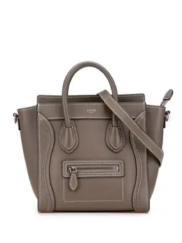 Celine Pre-Owned: Коричневая сумка-шоппер 