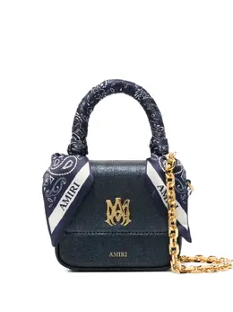 AMIRI: Синий шарф 
