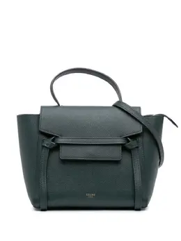Celine Pre-Owned: Зелёная поясная сумка 