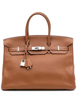 Hermès Pre-Owned: Коричневая сумка 