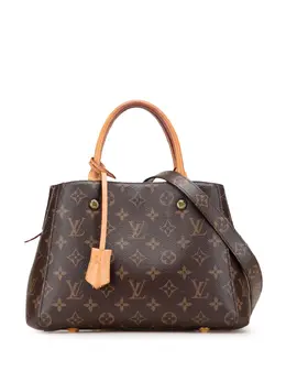 Louis Vuitton Pre-Owned: Коричневая сумка 