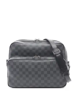 Louis Vuitton Pre-Owned: Чёрная сумка через плечо 