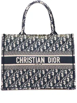 Christian Dior Pre-Owned: Голубая сумка-шоппер 