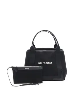 Balenciaga Pre-Owned: Синяя сумка-шоппер 