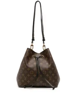 Louis Vuitton Pre-Owned: Чёрная сумка 