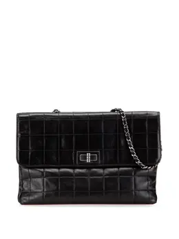 CHANEL Pre-Owned: Чёрная сумка через плечо 