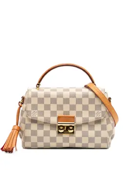 Louis Vuitton Pre-Owned: Белая сумка 